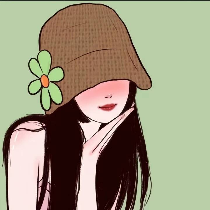 头戴寿星帽的生日头像